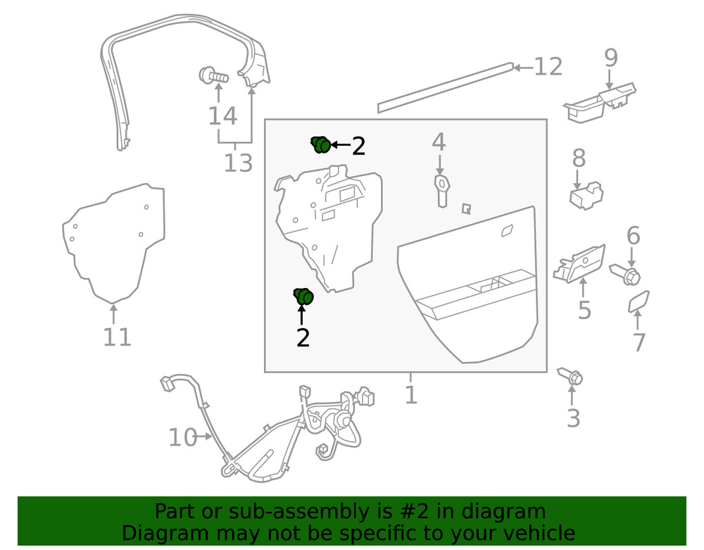 Genuine GM Multi-Purpose Retainer 11547574