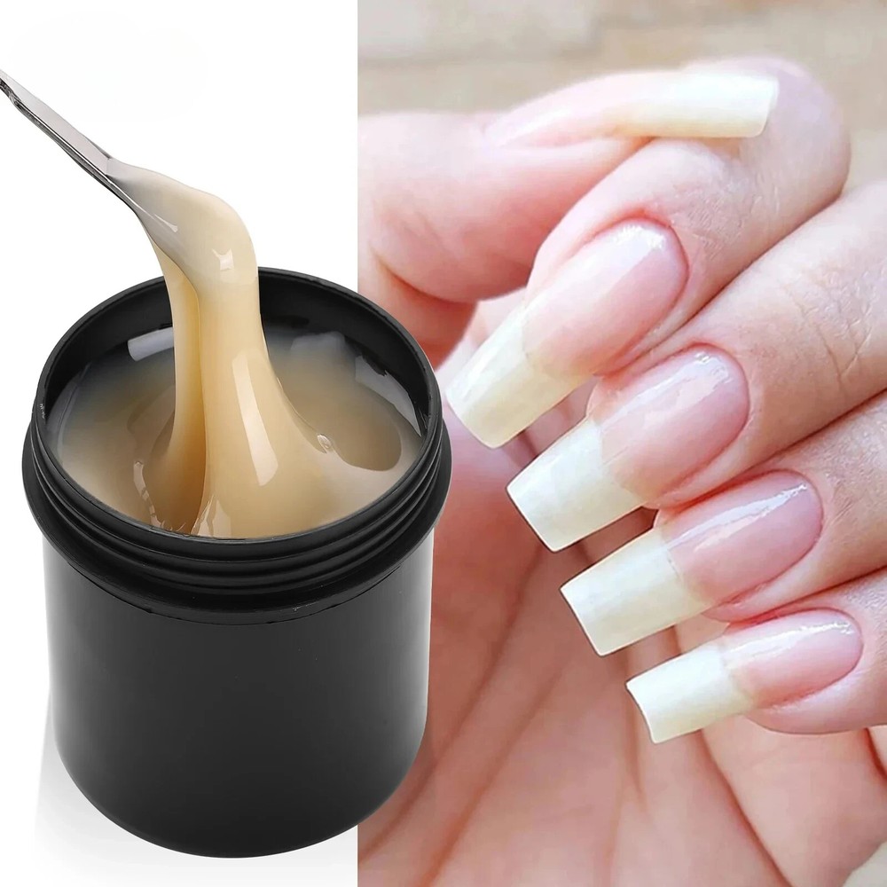 150ml Self Leveling Construction Gel for Nail Extension Medium Thick Led Gel Low