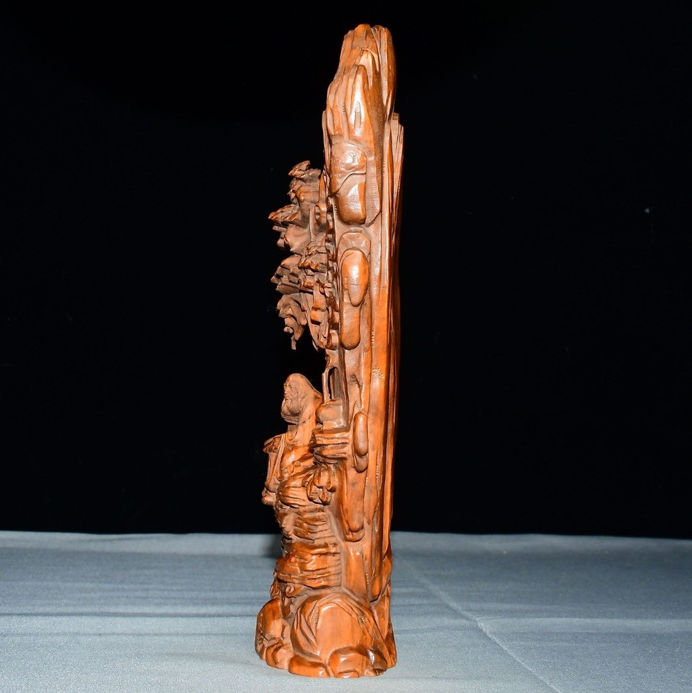 Exquisite Small Leaf Boxwood Pine Lower Damo Ornament