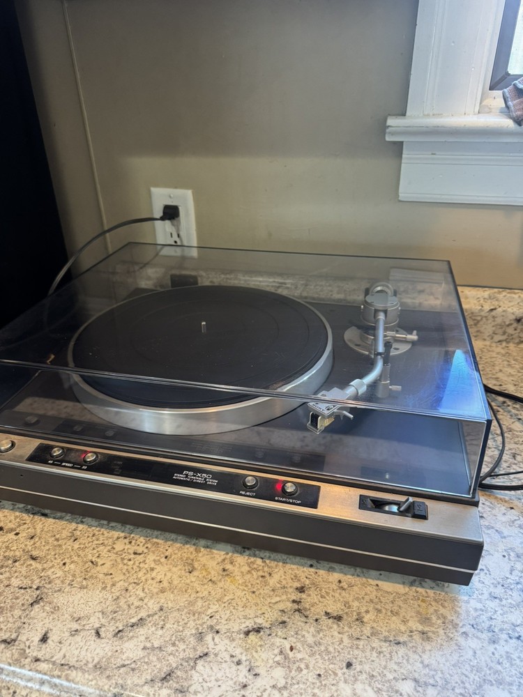 Sony PS-X50 Stereo Turntable System - works