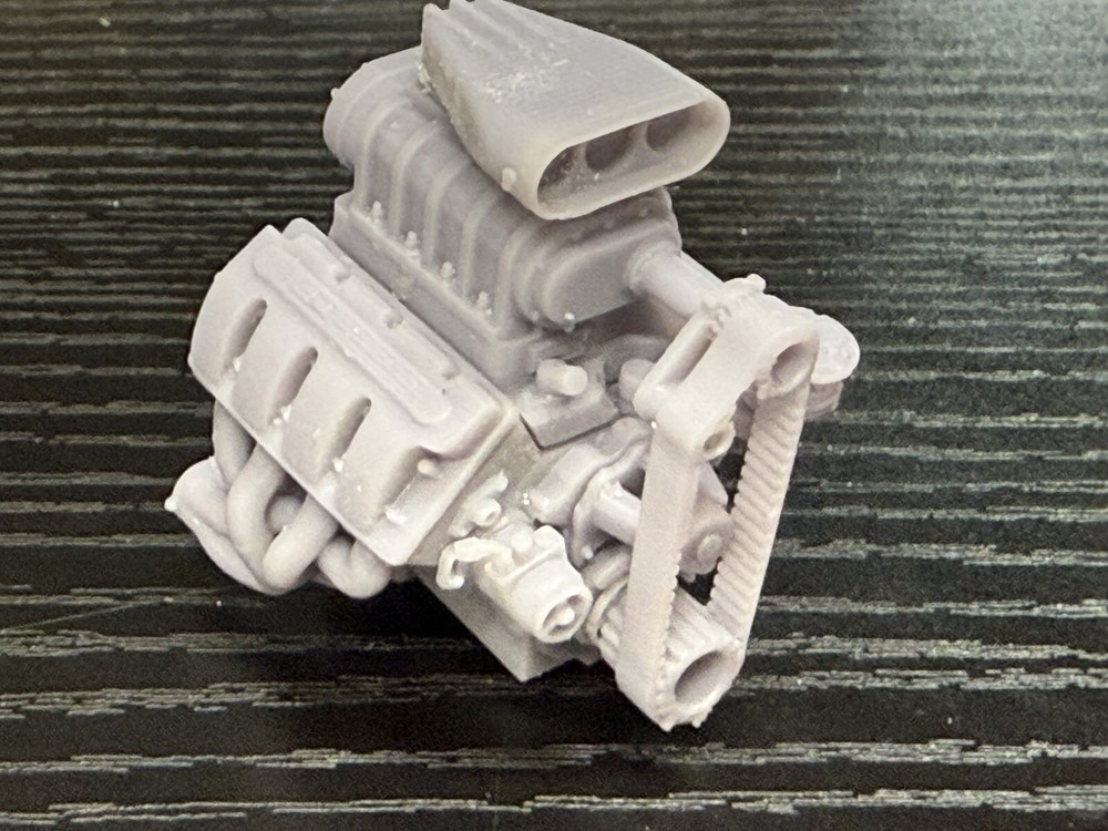 1/25 Blown Ford Boss 429 engine 12k 3d printed