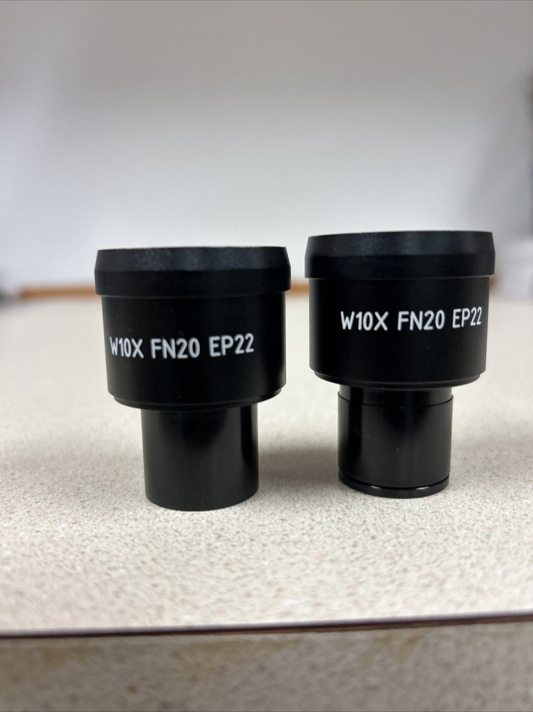 10x FN20 EP22 Microscope Eyepiece Pair