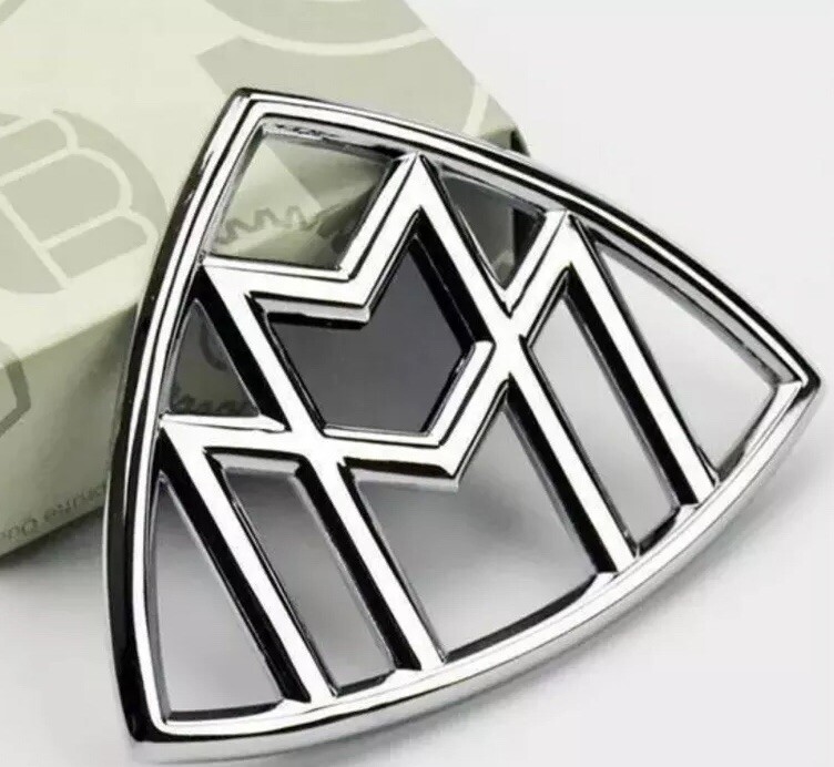 Mercedes-Benz Maybach Hood Emblems Rear Badg Standing C E S Class