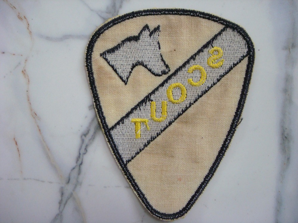 US 1st CAVALRY DIVISION " SCOUT ", VIETNAM WAR PATCH