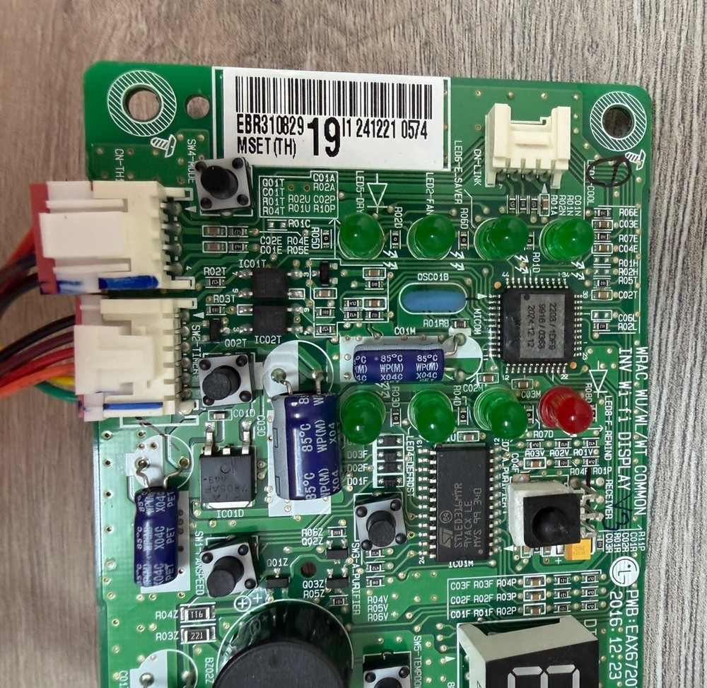 LG EAX67207901 EBR310829 Air Conditioning Control Board