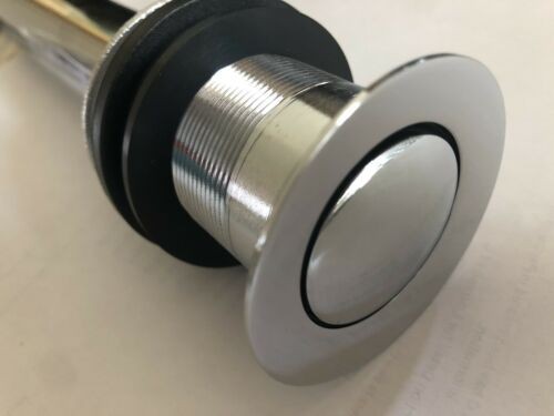 CP Press Pop Up Drain Chrome Finish No Overflow