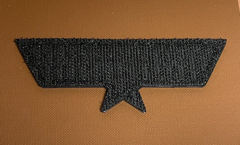 Top Gun PVC Patch, Tactical Morale Air Force Rubber Patch Hooked Back