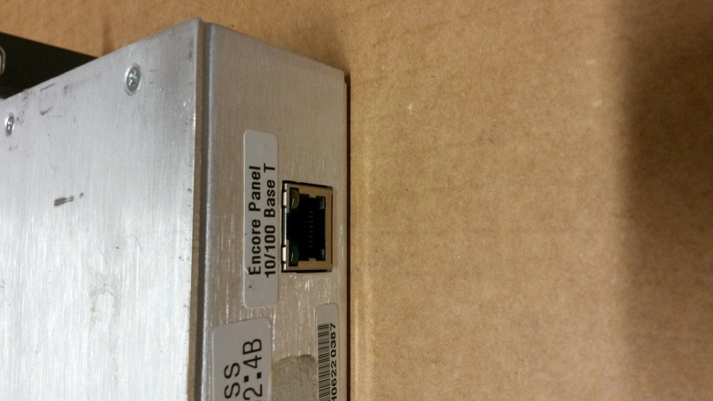 Grass Valley - Encore BPS Control Panel