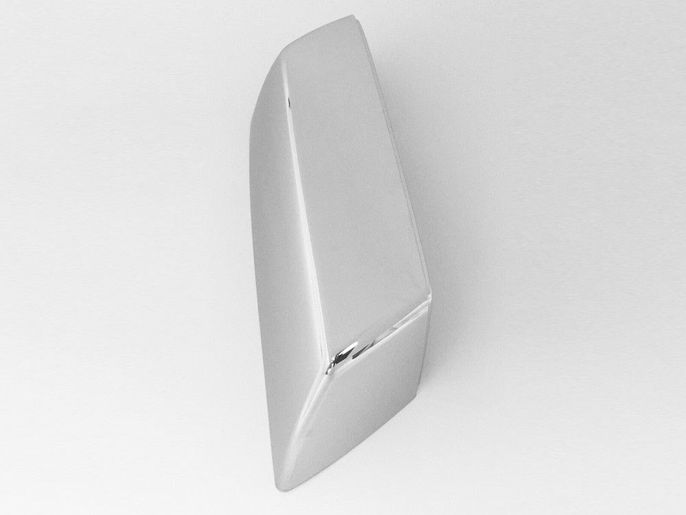For 2014 - 2019 SIERRA SILVERADO Chrome Mirror Cap Set Passenger and Driver Side
