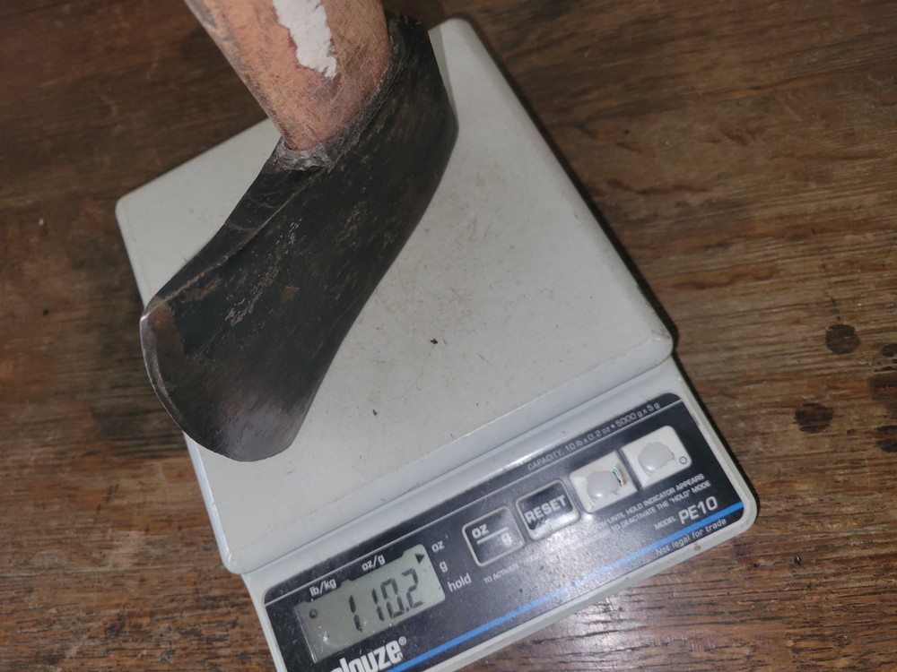 vintage plumb Permabond hatchet axe good user tool