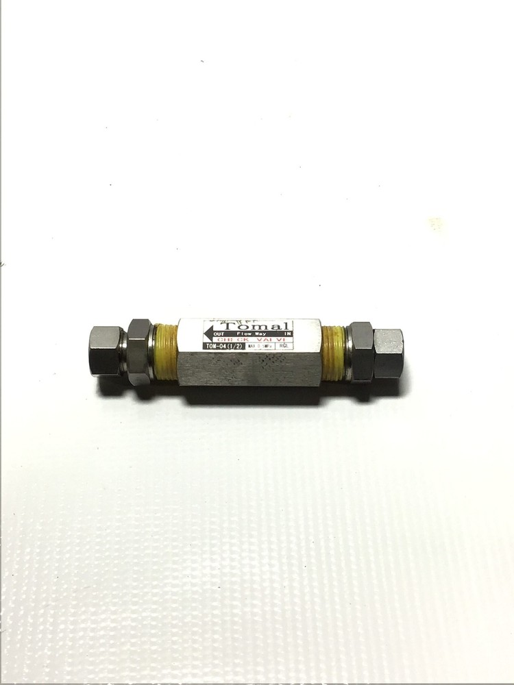 Tomal TOM-04 Flow Way Check Valve 1/2"NPT 0.5MPa
