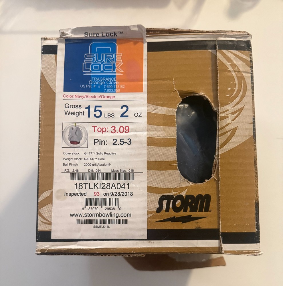 Storm Sure Lock 15lb NIB