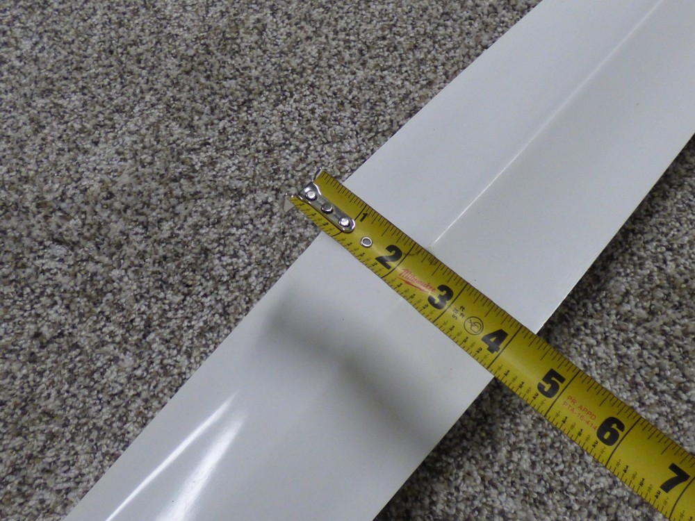 R/C Airplane Lightweight ABS Plastic Floats for Model Floatplanes 32"x4"
