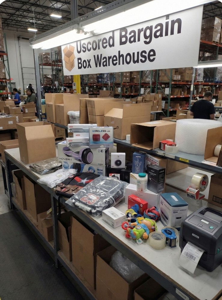 Amazon Mystery Box. General Merchandise & Fun Liquidations. GUARANTEED NICE BOX!