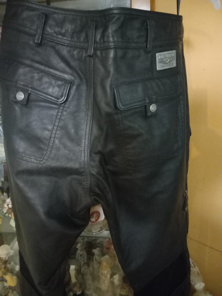 harley davidson leather Pants Unisex.