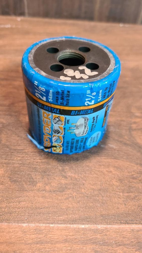SPYDER TOOLS 21/8 HOLE SAW (PSO022519)
