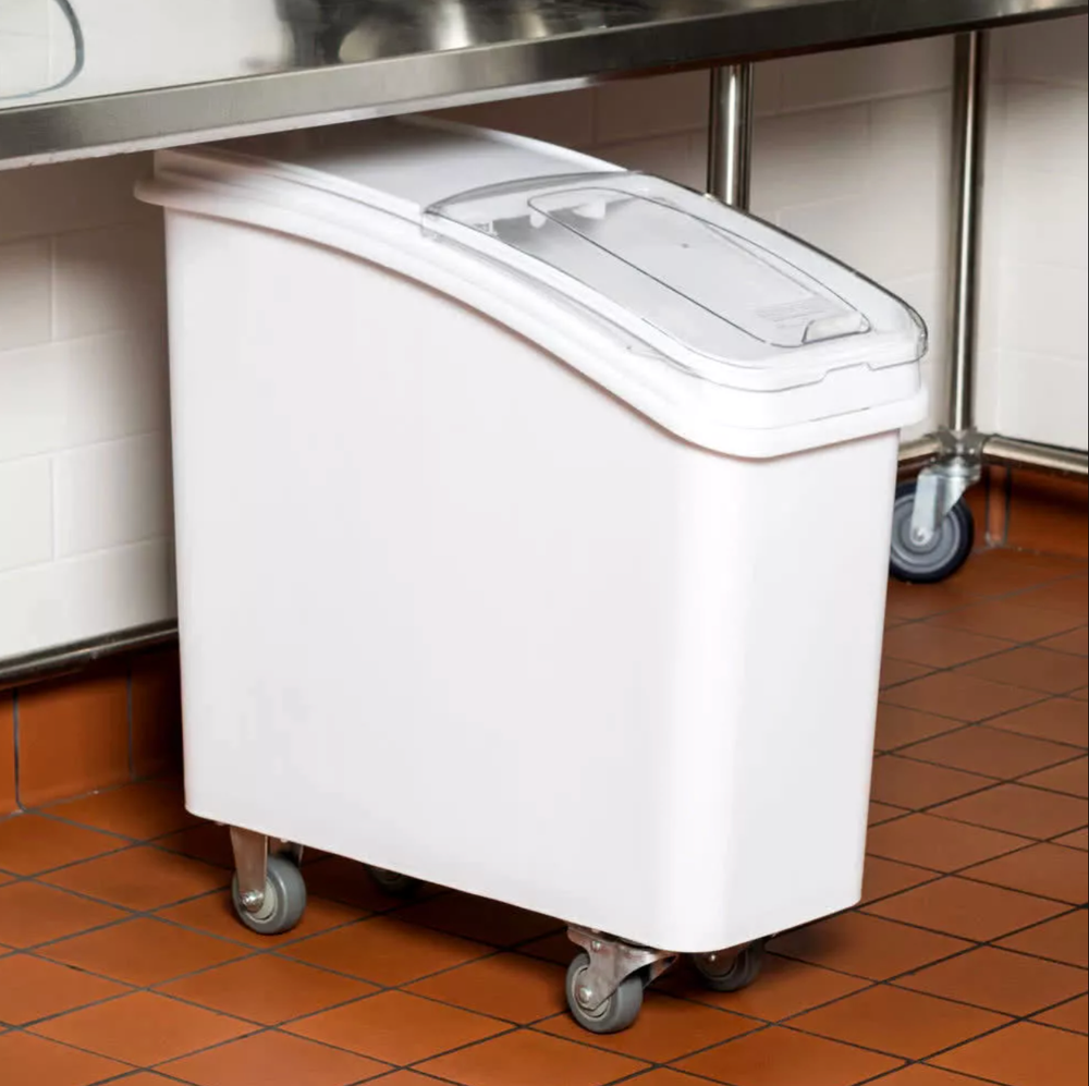 3 PACK Dry Ingredient 21 Gallon Storage Bin Caster Commercial Restaurant Kitchen