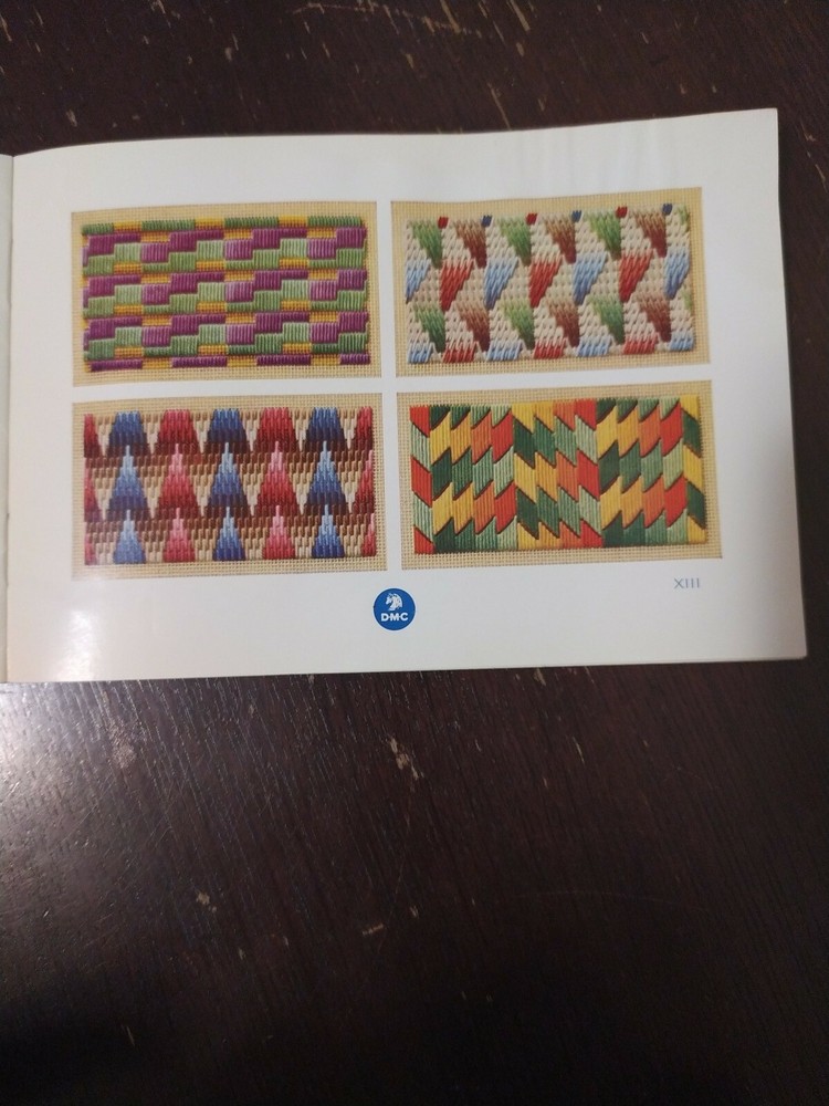 Embroidery Pattern Booklet 7th Series Library D.M.C