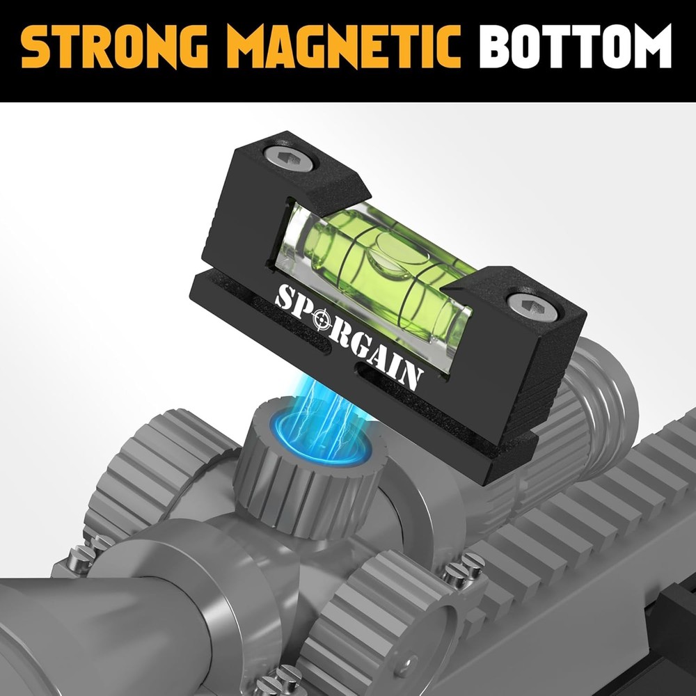 [Updated] New Model Scope Leveling Kit, Mounting Tool Magnetic Dark