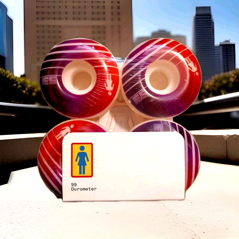 GIRL FUTURE OG STAPLE 53mm WHEELS SET