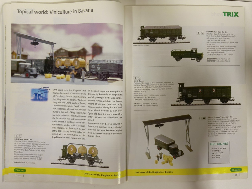 Trix Trains New Items 2005 Catalog