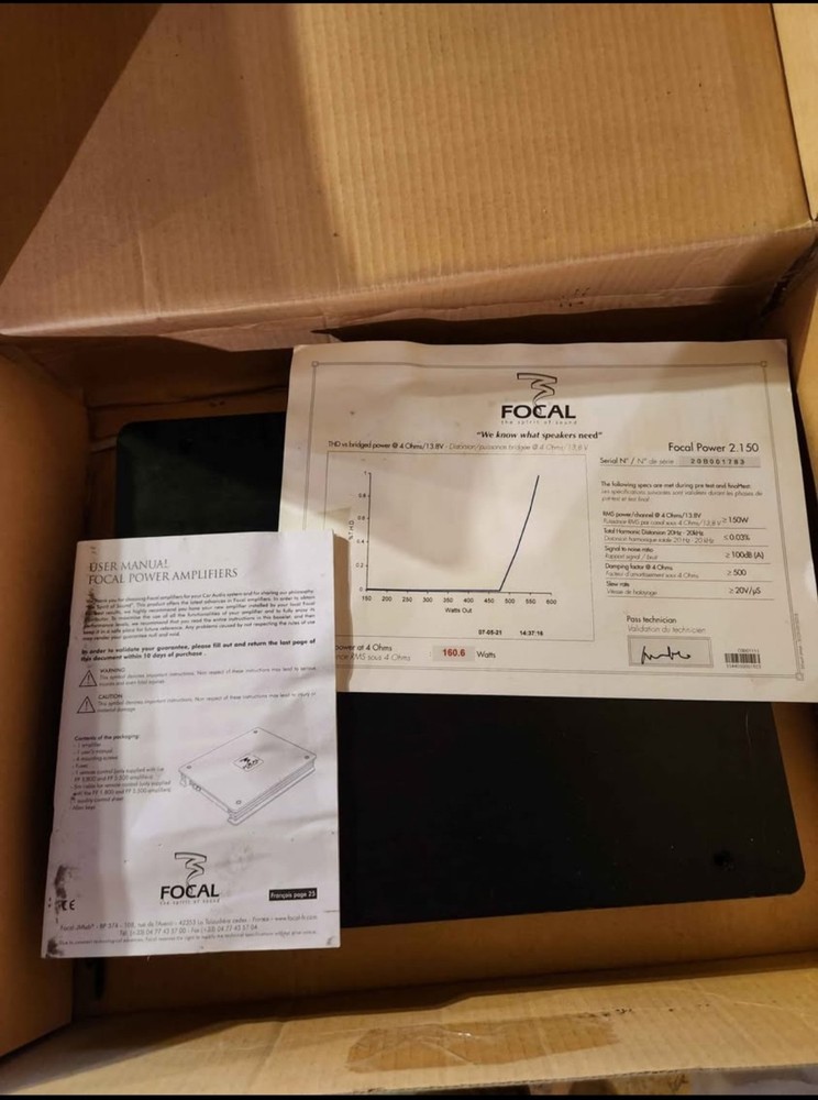 focal FP 2.150 amplifier