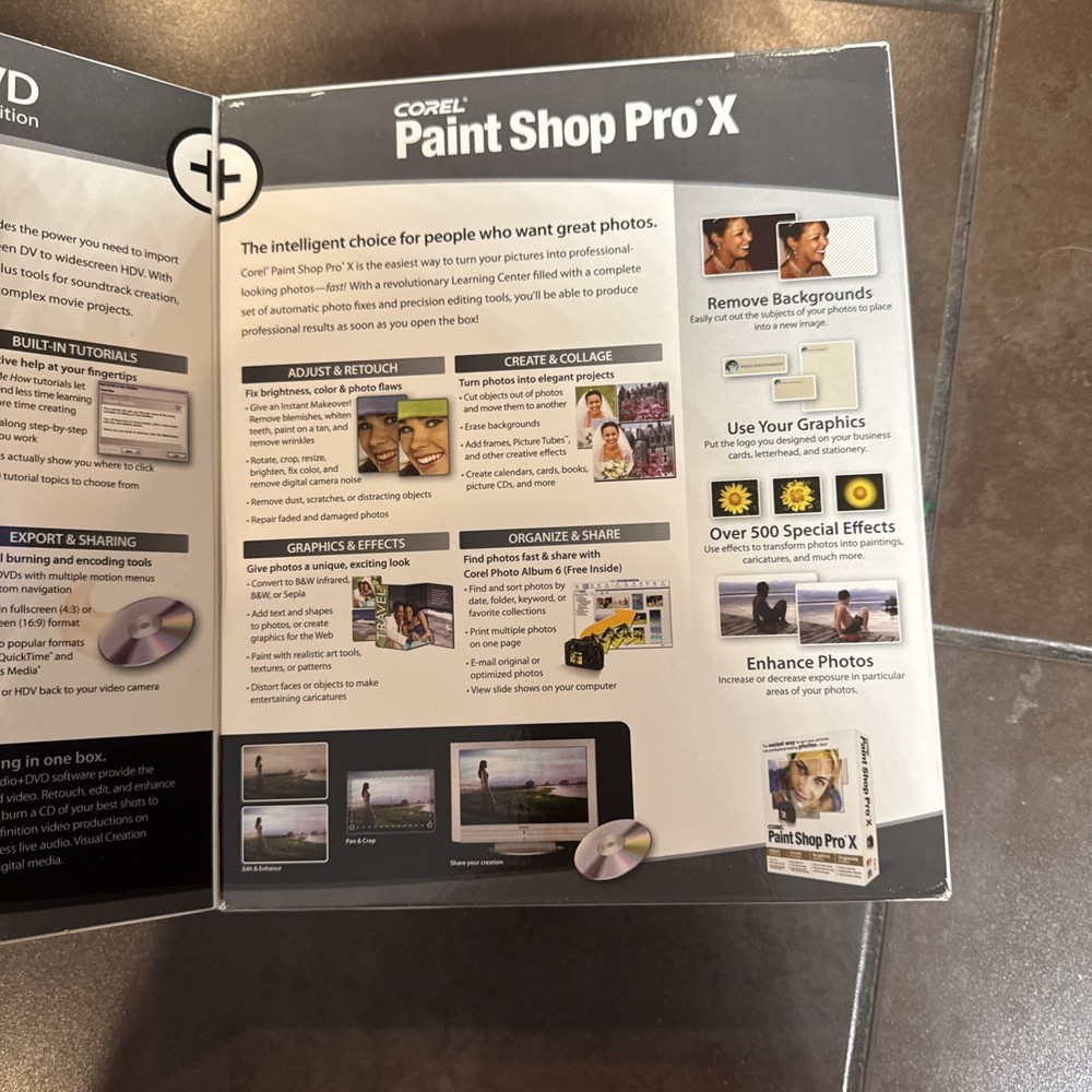 Corel Sony Visual Creation Studio Pro_Retail Box SEALED