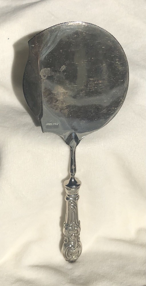 Sterling Silver Tomato Slicer, Fleur de Lis #445