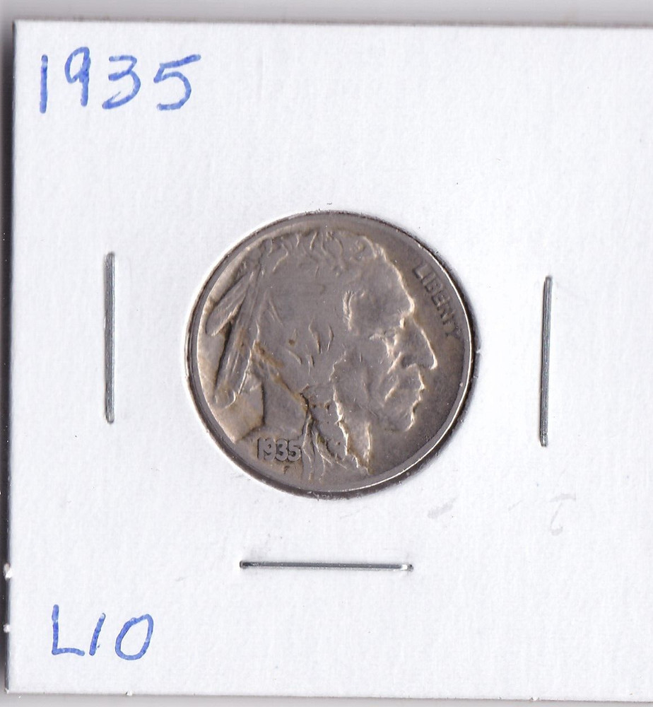 1935 Buffalo Nickel L10