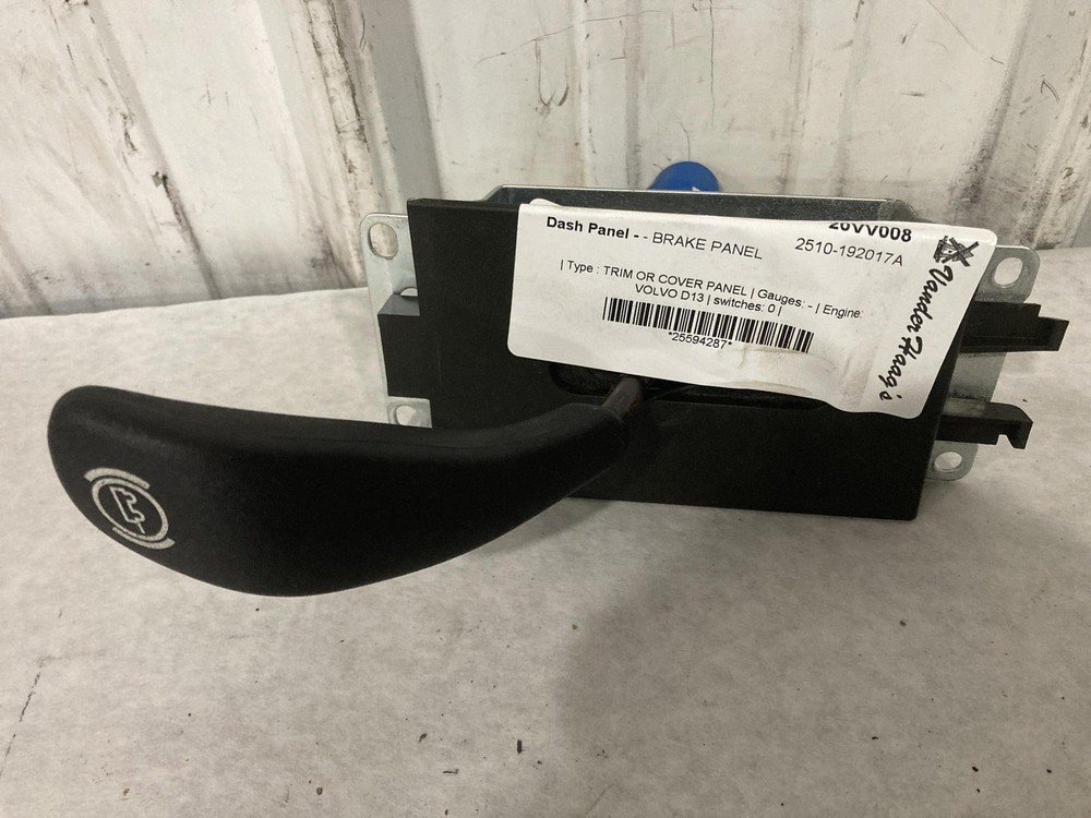 2018-2027 Volvo VNR AIR BRAKE Dash Panel - Used