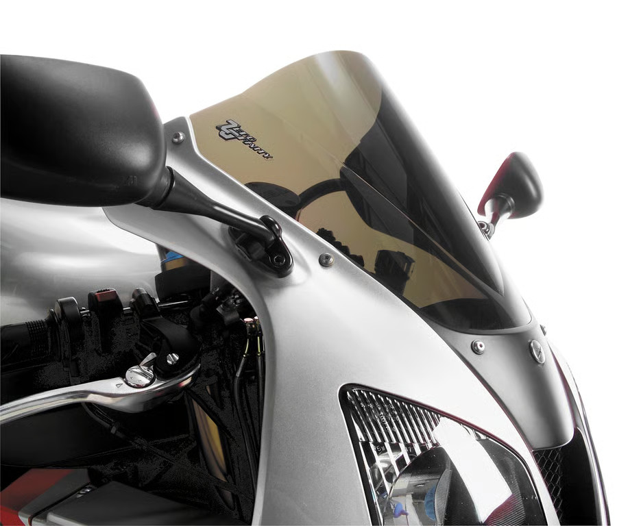 Zero Gravity Double Bubble Windscreen - Light Smoke Motorcycle Street 16-261-02