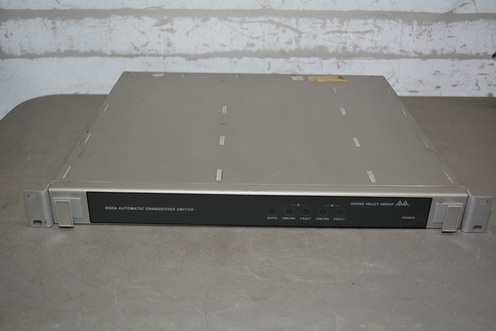 ^ Grass Valley Group 9550 A Automatic Changeover Switch #X3031