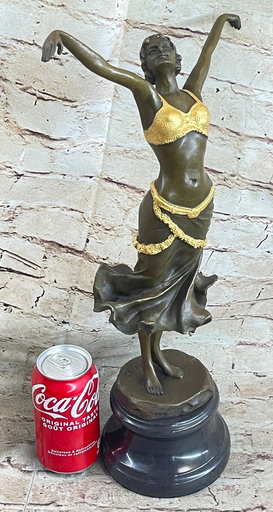 CHIPARUS BRONZE RUSSIAN DANCER LOST WAX METHOD CLASSIC ARTWORK SCULPTURE ARTWORK