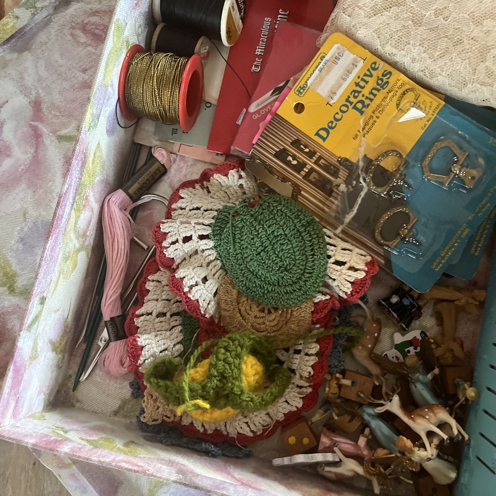 Vintage Crafting Box