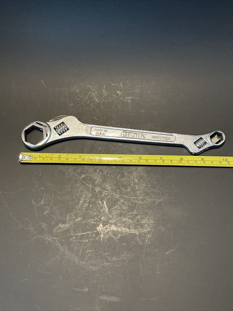 Rare!! CEX-HEX Adjustable Box-End Wrench