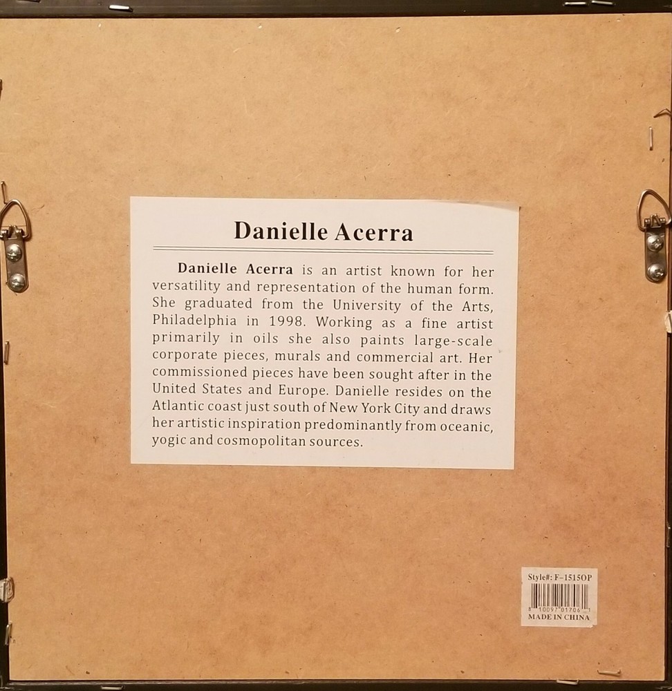 Danielle Acerra Framed Art "ITALIA"