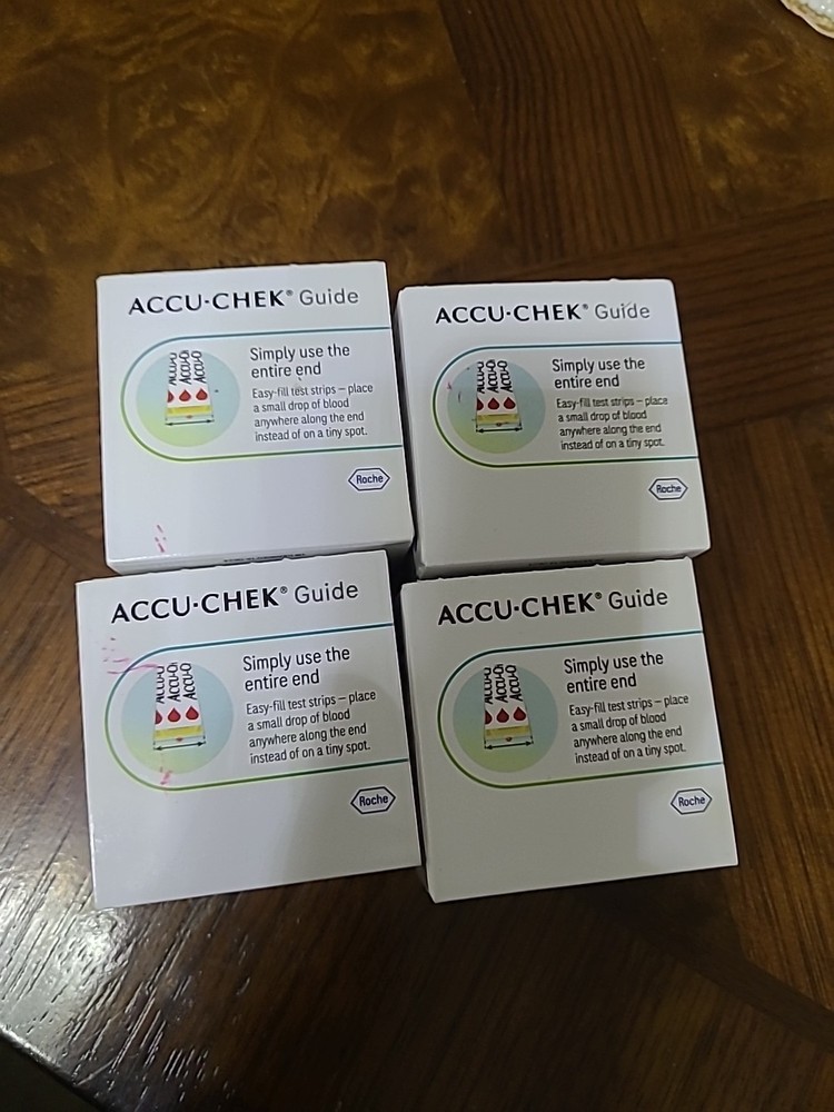 200 Accu-Chek Guide Diabetic Test Strips Exp 4/21/2027