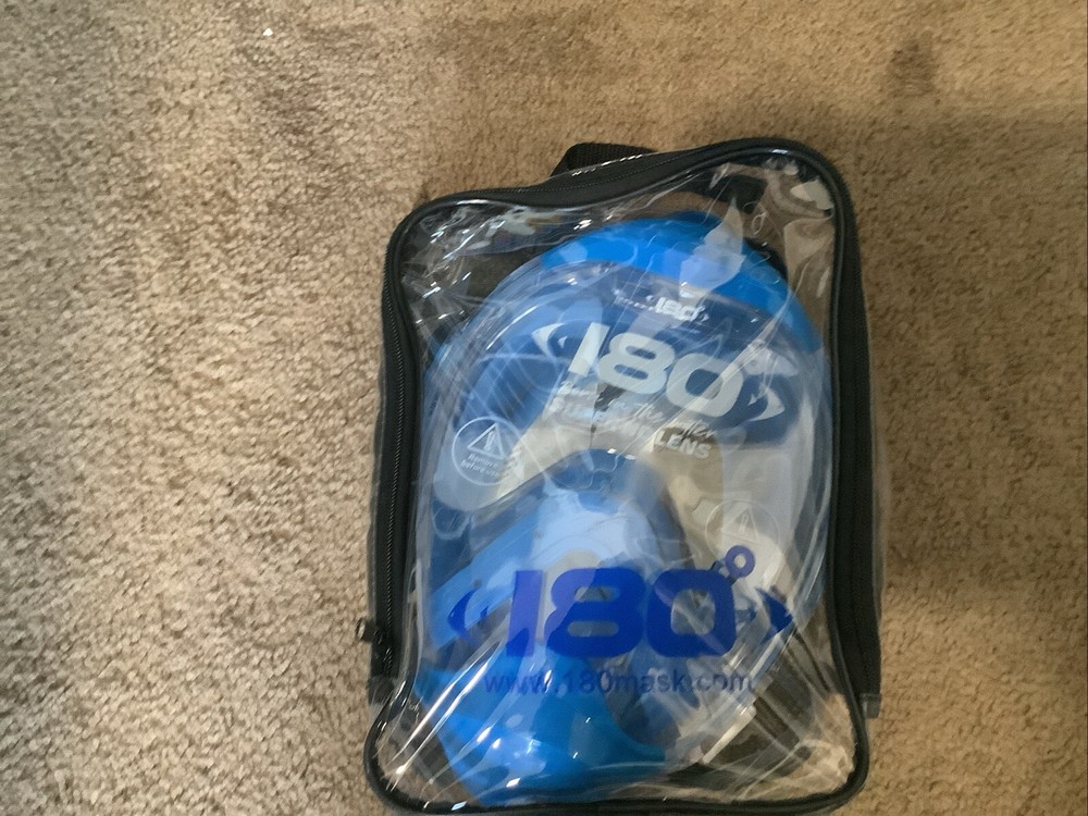 IST Pegasus Full Face Black Dive Mask