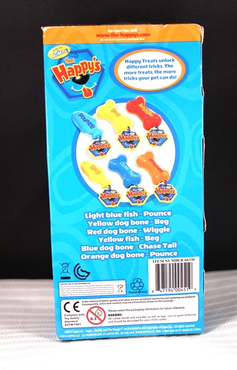 Fun "Chase Tail" Plastic 2.5" Bone For Interactive Toys NOS