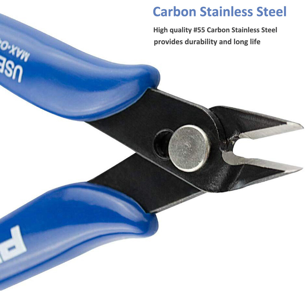 US PLATO 170 Wire Cutters Small Wire Nipper Flush Diagonal Side Cutter Pliers