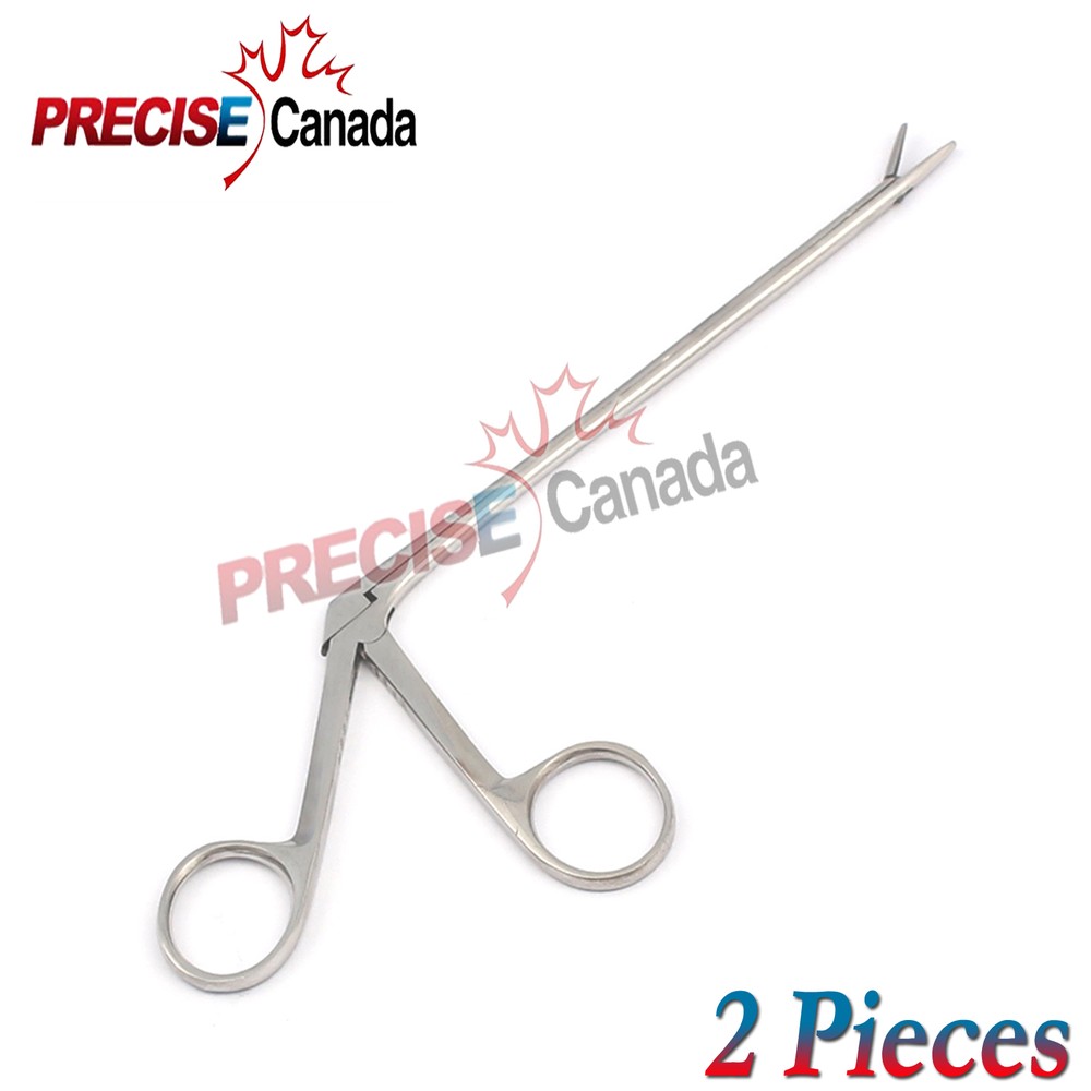 PRECISE CANADA 2 Pcs Alligator Forceps 6.5'' Surgical Instruments