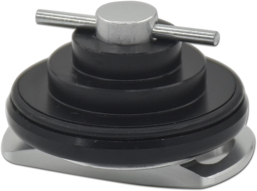 Motorcycle CNC Fuel Tank Cap (Silver)