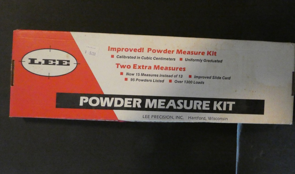 LEE POWDER MEASURE KIT 90100 COMPLETE