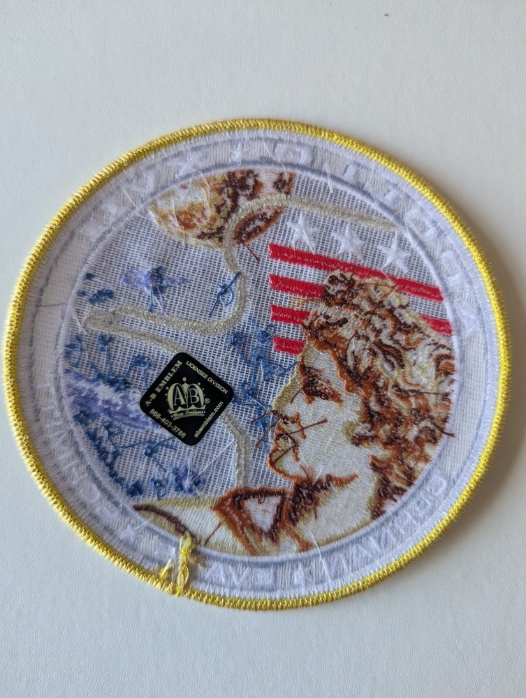 NASA Apollo 17 Commemorative 5" Patch AB Emblems