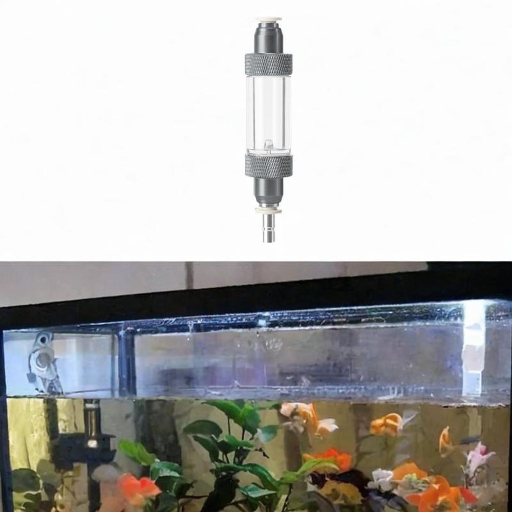 Double Head Aquarium CO2 Bubble Counter Bubble Record CO2 Diffuser Attachments