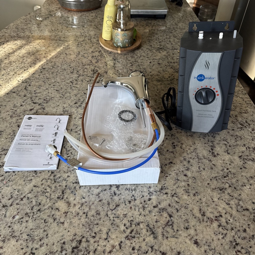 InSinkErator Invite Contour Instant Hot Water Dispenser,Chrome H-CONTOUR-SS