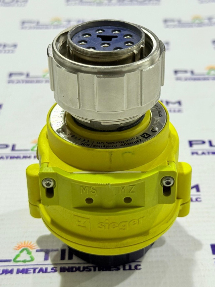 ZELLWEGER ANALYTICS SIEGER GAS DETECTOR SENSOR HEAD ATEX 141180