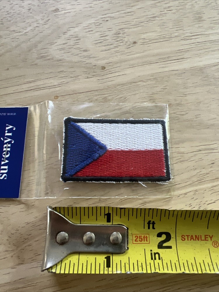 Vintage Prague souvenir patch new in package