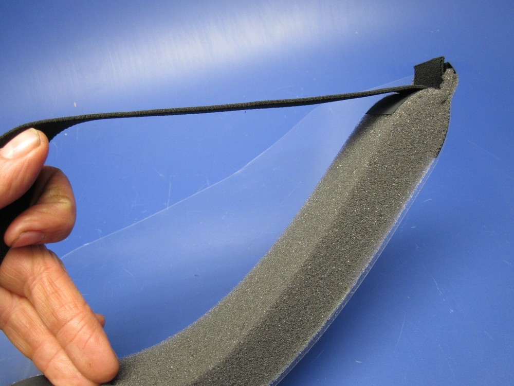 10 Pack Flowfold Face Shield Masks Protective Face Shields Full Face Clear