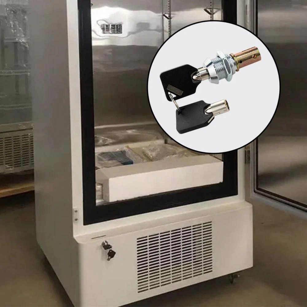 Tool Box Lock with Keys Replacement Cylinder For Tool Storage Cabinets Drawers